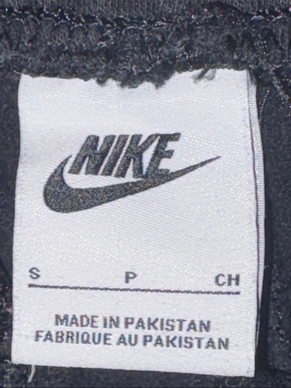 Nike Club Fleece Black Sweatpants with Multicolor Embroidered Graphic size S - Picture 11 of 12